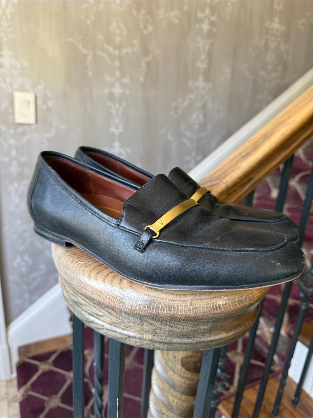VIONIC women’s EDIE leather black loafer excellent condition size 9 1/2 - Picture 9 of 12